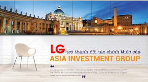 LG trở thành đối tác của asia investment