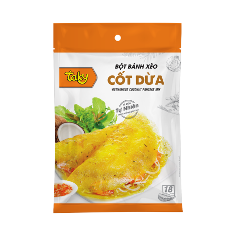 Bột bánh xèo cốt dừa