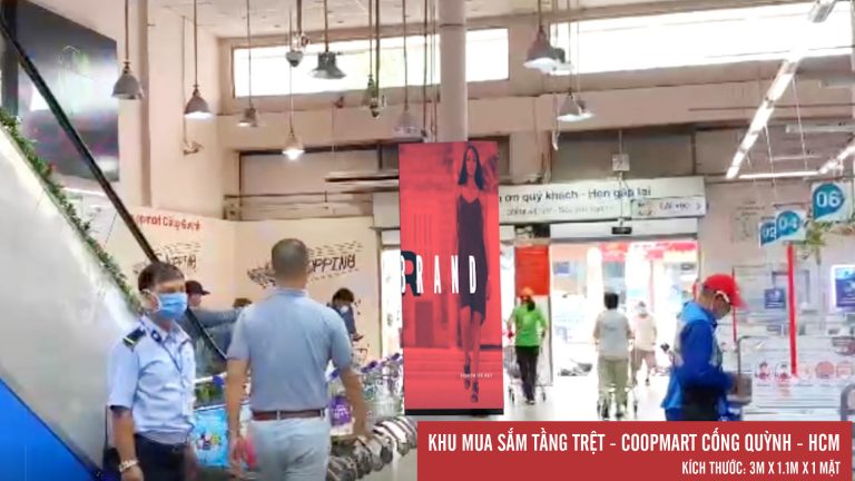 Led Indoor Tại Coopmart Cống Quỳnh – Quận 1 – Tp. Hồ Chí Minh