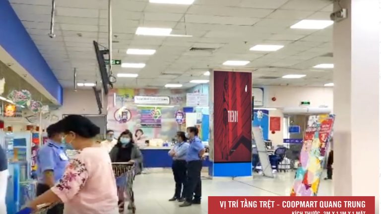 Led Indoor Tại Tầng Trệt Coopmart Quang Trung – Quận Gò Vấp – Tp. Hồ Chí Minh
