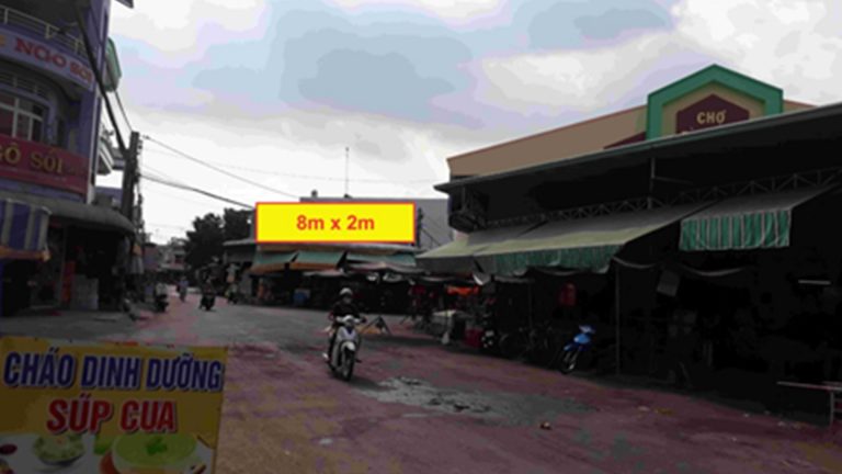 Pano Ốp Tường Tại Chợ Bình Hòa – Huyện Châu Thành – Tỉnh An Giang (Vị Trí 2)