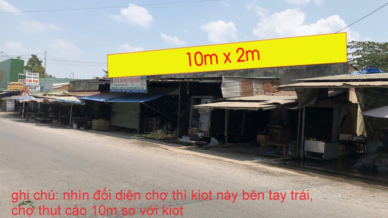 Pano Ốp Tường Tại Chợ Phú Sơn – Bắc Sơn – Huyện Trảng Bom – Tỉnh Đồng Nai (Vị Trí 4)