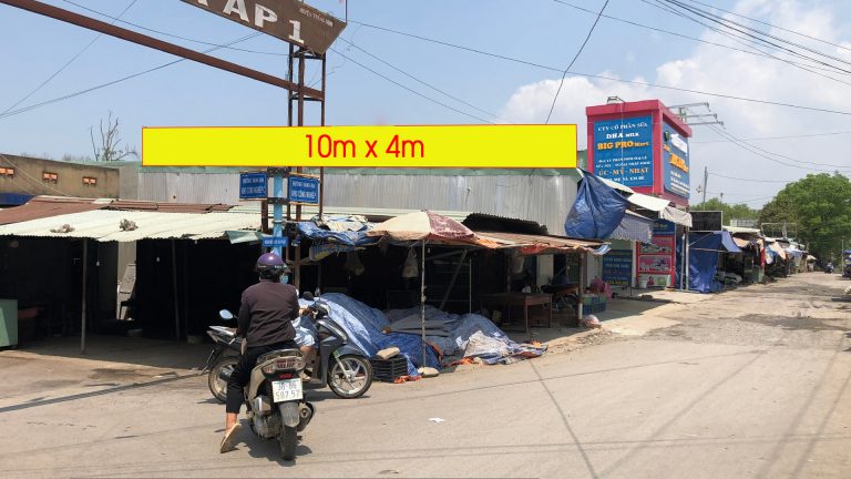 Pano Ốp Tường Tại Chợ Salim – Ấp 1 – Xã Sông Trầu – Huyện Trảng Bom – Tỉnh Đồng Nai (Vị Trí 2)