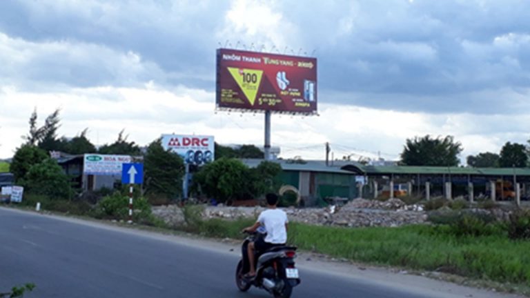 Billboard 2 Mặt Tại Bến Xe Chín Nghĩa – Phường Nghĩa Chánh – Tp. Quảng Ngãi