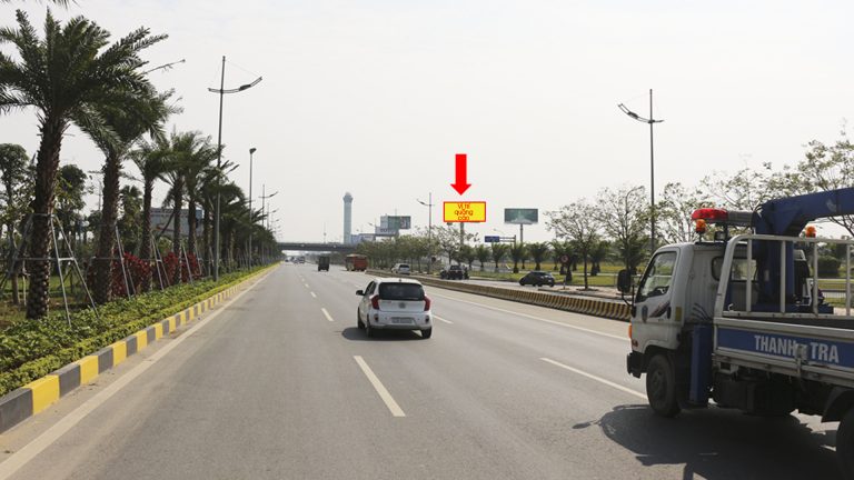 Billboard 2 Mặt Tại HK03 Đối Diện Nhà Ga T1 – Sân Bay Nội Bài – Huyện Sóc Sơn – Hà Nội