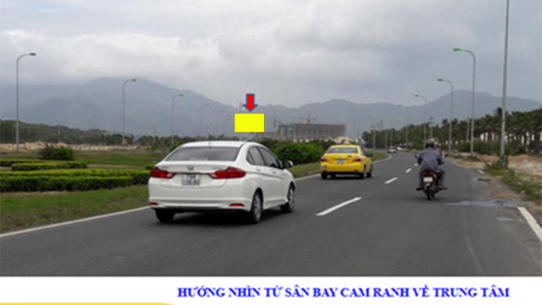 Billboard 2 Mặt Tại Km23+700 – Hướng Về Sân Bay Cam Ranh – Tp. Cam Ranh – Tỉnh Khánh Hòa (Cánh Buồm)