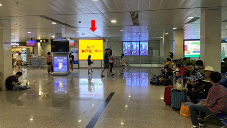 Hộp Đèn Tại (DDB1.31) Phòng Chờ Hành Khách Hãng Vietnam Airlines – Sân Bay Tân Sơn Nhất – Quận Tân Bình – Tp. Hồ Chí Minh